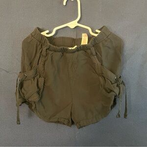 Justice Black swimming shorts Size 10 EUC